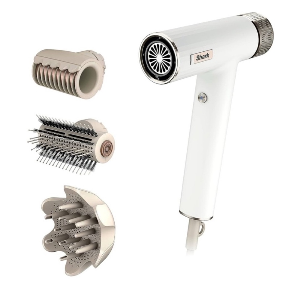 Shark SpeedStyle Hair Dryer with 3 pieces including RapidGloss Finisher